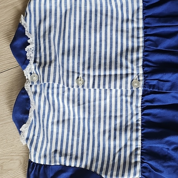 Vintage Sears Lace Collar Flower Sundress 3x - Picture 10 of 11